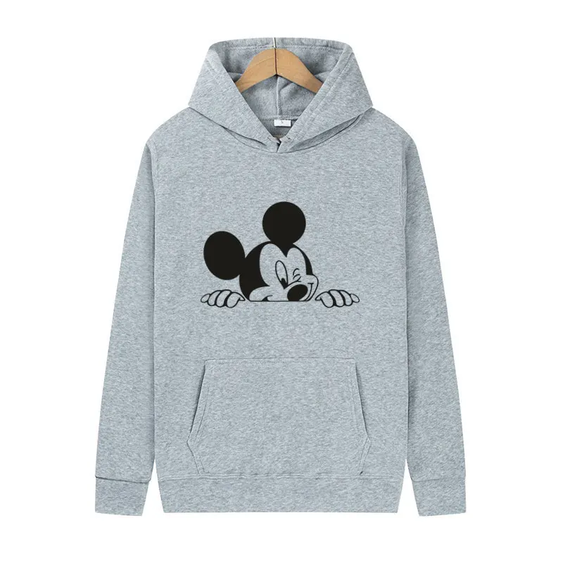 Chip & Dale Men Hoodie Cartoon Anime Fashion Women Oversized Sweatshirt Tops Spring Autumn Couple Pullover Clothing