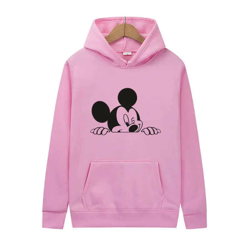 Chip & Dale Men Hoodie Cartoon Anime Fashion Women Oversized Sweatshirt Tops Spring Autumn Couple Pullover Clothing