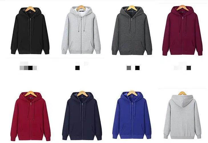2026 New Autumn Winter Jacket Men Hoodie Velvet Thick Pure Cotton Solid Color Warm And Soft Ladies Zipper Coat Casual Sweatshirt