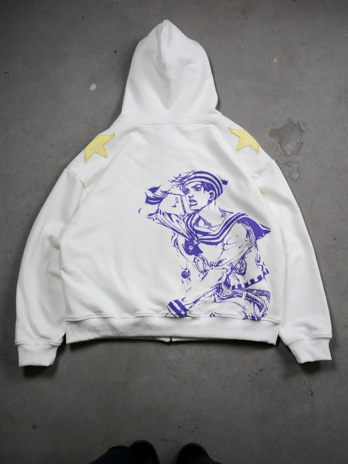 Jojo Bizarre Adventure Hoodies Women Steel Zip Anime Hoodie Harajuku Streetwear Pullover Sweatshirt Y2k Anime Men Clothing