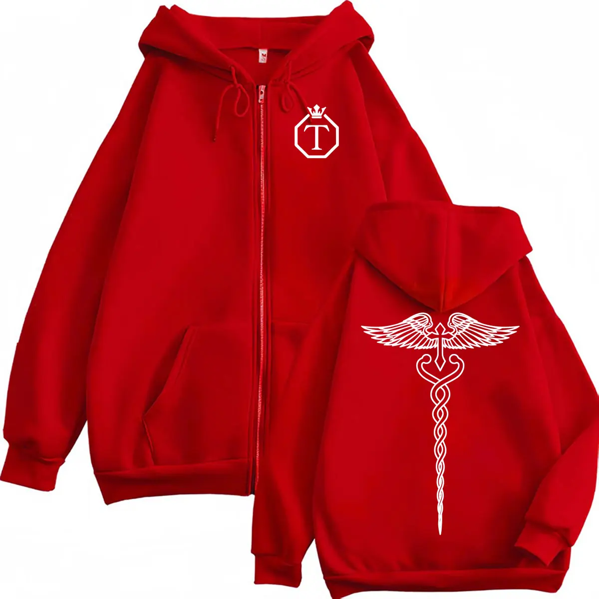 El Matador Ilia Topuria Tattoo Zip Up Hoodies Men Women Violence Aesthetic Jacket Sweatshirts Long Sleeve Zipper Pullovers Coats