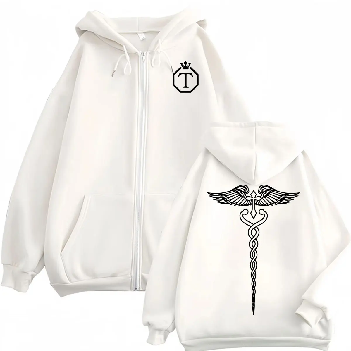 El Matador Ilia Topuria Tattoo Zip Up Hoodies Men Women Violence Aesthetic Jacket Sweatshirts Long Sleeve Zipper Pullovers Coats