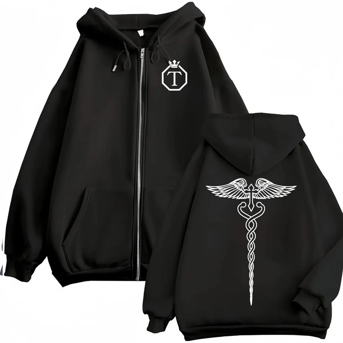 El Matador Ilia Topuria Tattoo Zip Up Hoodies Men Women Violence Aesthetic Jacket Sweatshirts Long Sleeve Zipper Pullovers Coats