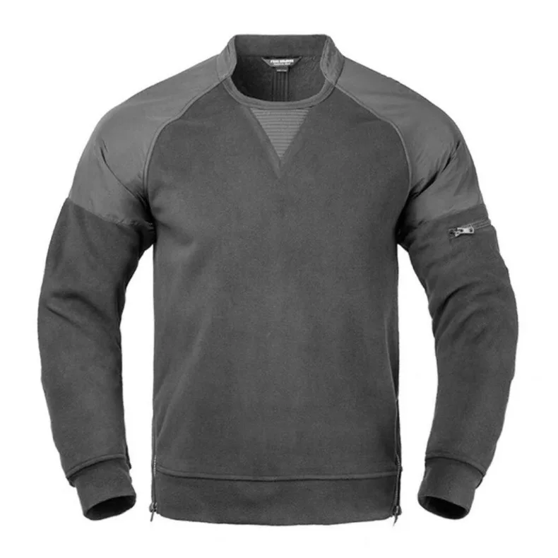 High Quality Men Tactical Jacket Sweatshirt Hoodie Military Fleece Pullover Warm Outdoor Tops Sport Hiking Autumn Winter Shirts