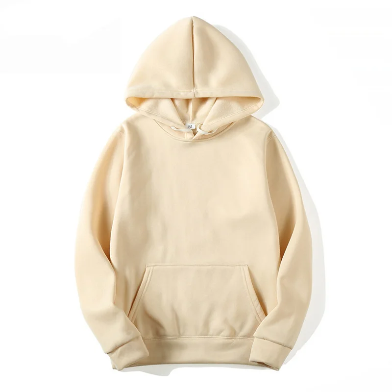 2025 Fashion Men's Hoodie Autumn/Winter Casual Long-sleeve pullover Men Tops Solid Color Hoodie Sportswear Men/Women sweatshirt