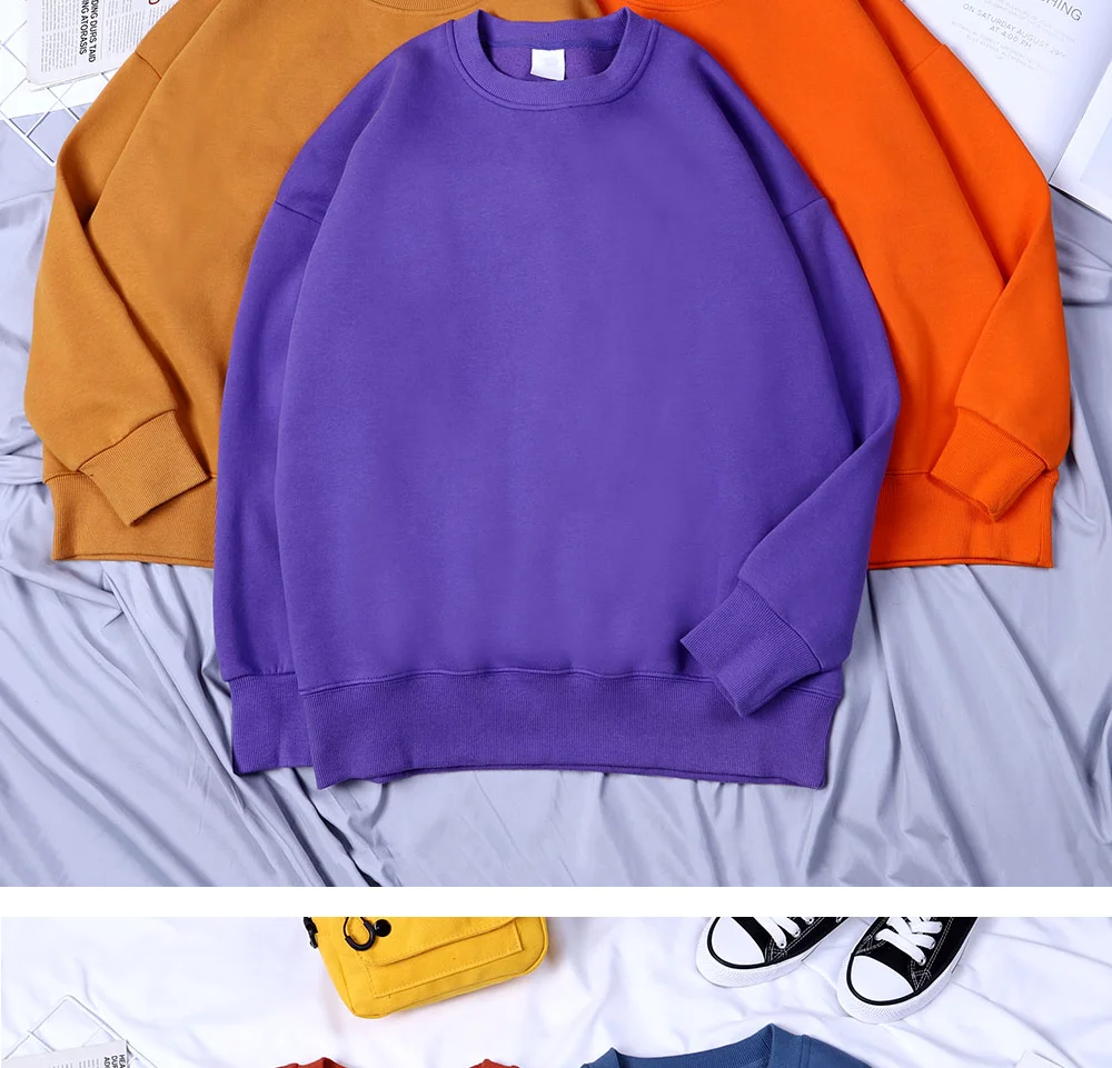 Cute Stacked Cats Sleep Man Hoody Hip Hop Fitness Pullover Vintage Oversize Casual Sportswears Autumn Thicken Clothing Women