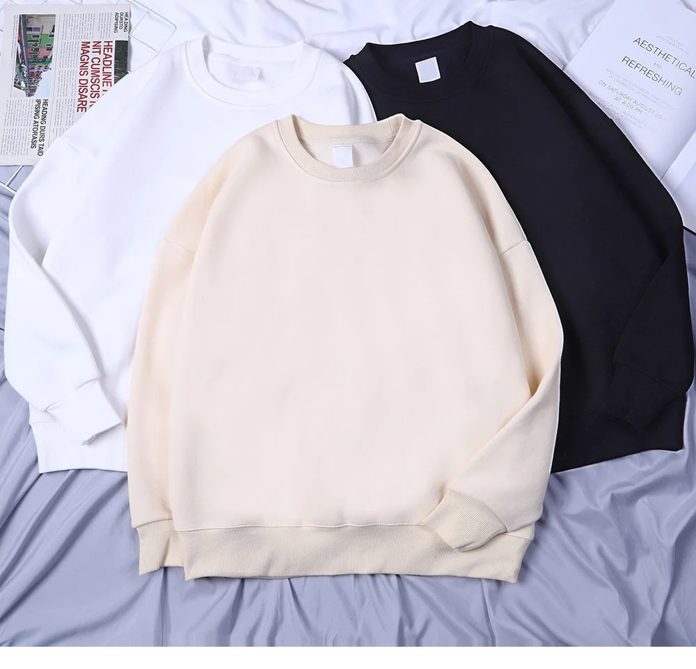 Cute Stacked Cats Sleep Man Hoody Hip Hop Fitness Pullover Vintage Oversize Casual Sportswears Autumn Thicken Clothing Women