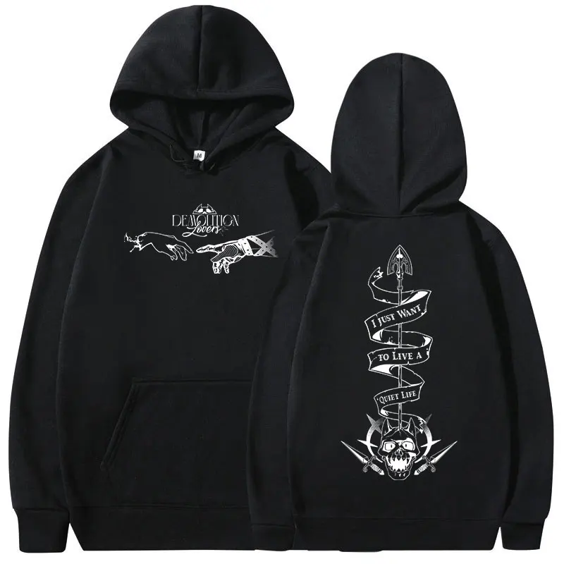Anime Jojo Bizarre Adventure Hoodies Killer Queen Manga Graphic Hooded Sweatshirt Men Women Casual Long Sleeves Fleece Pullovers