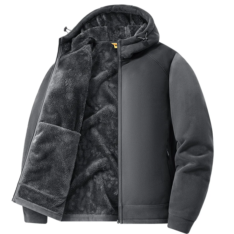 Hoodies Sweatshirt Mens Size M-4XL 5XL Autumn Winter New Polar Fleece Solid Color Hoodied Men's Youth Casual Sweatshirts 2518