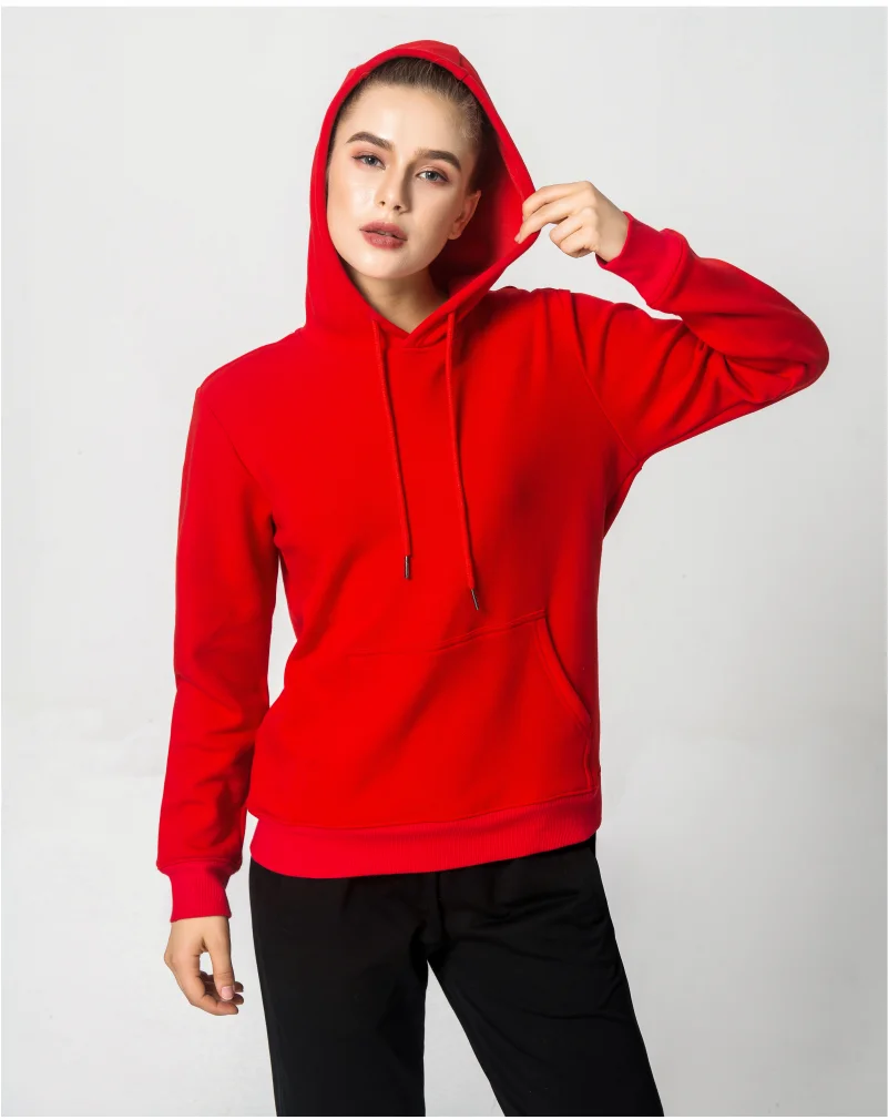 YOTEE Sweatshirt Logo Custom Embroidery/Printing Pure Cotton Company Brand Logo Men's And Women's Hoodies Wholesale