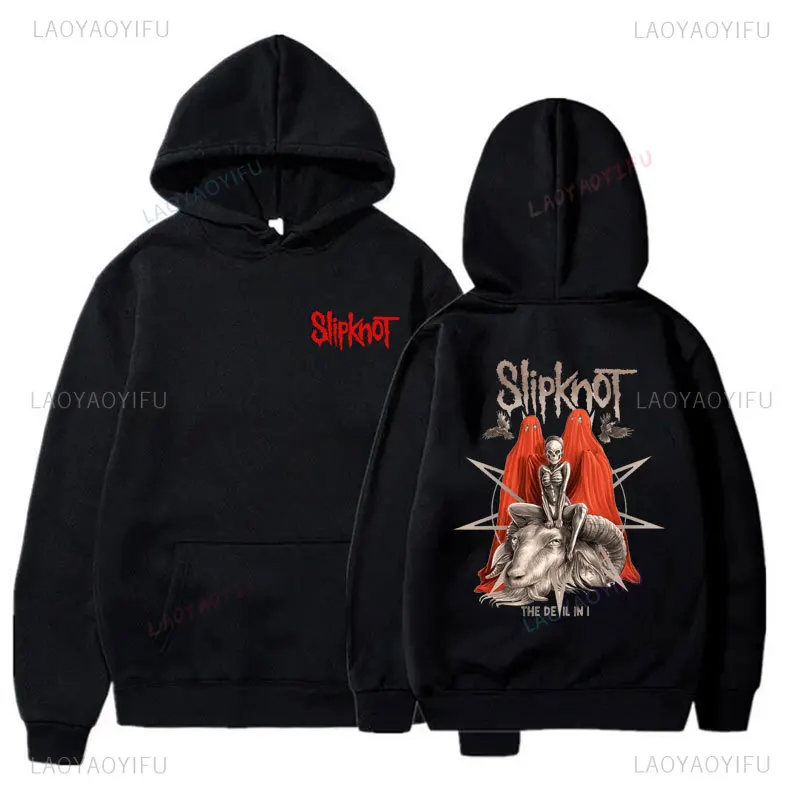 Prepare for Hell Tour Rock Men Hoodie Faddish Comfort Sweatshirts S-Slipknots Outerwear Heavy Metal Printed 2025 Streetwear