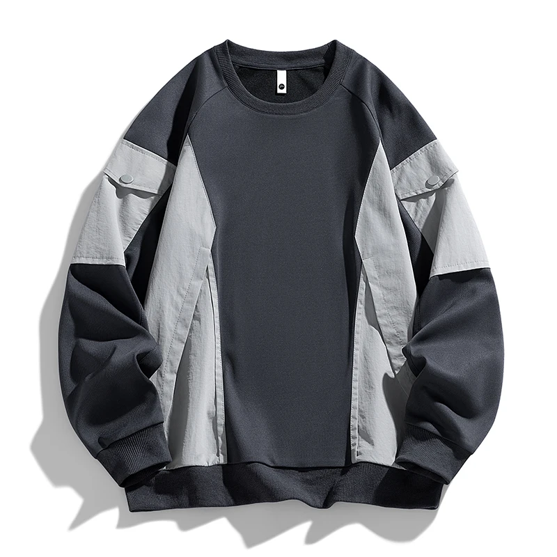 Men Sweatshirts Hoodie Pocket Oversized 6XL 7XL 8XL Plus Size Long Sleeve Break Tops Jogging Streetwear Fashion High Quality