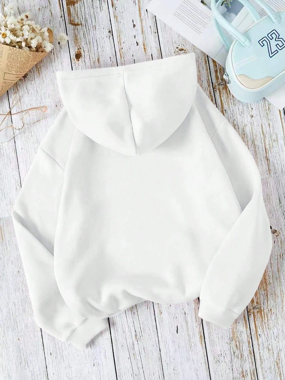 Loose Oversized Clothing Hoodie Men Women Autumn Warm Fleece Street Sweatshirts Solid Color Casual All-match Couple Hooded