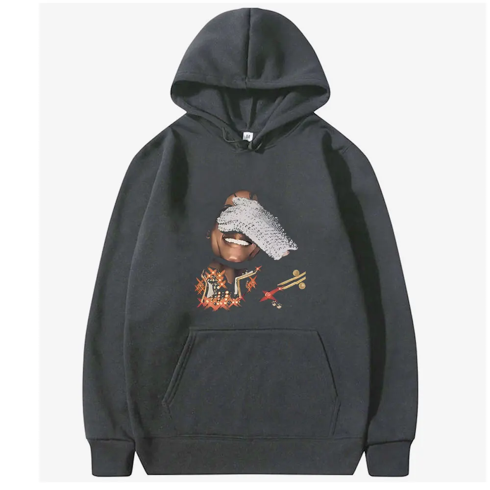 Michael Jackson Face Graphic Hoodie Men Women Classic Vintage Gothic Rock Streetwear Unisex Hip Hop Oversized Pullover Hoodies