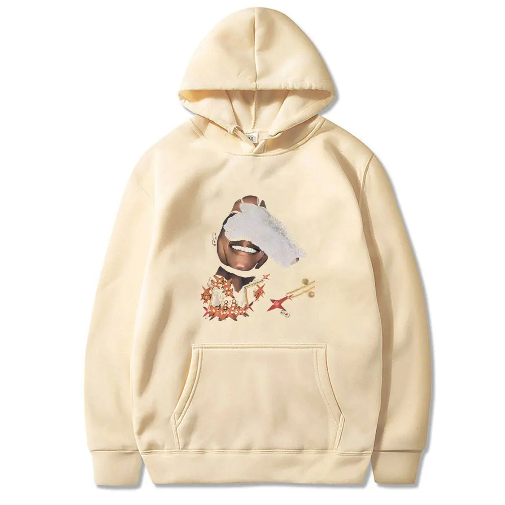 Michael Jackson Face Graphic Hoodie Men Women Classic Vintage Gothic Rock Streetwear Unisex Hip Hop Oversized Pullover Hoodies
