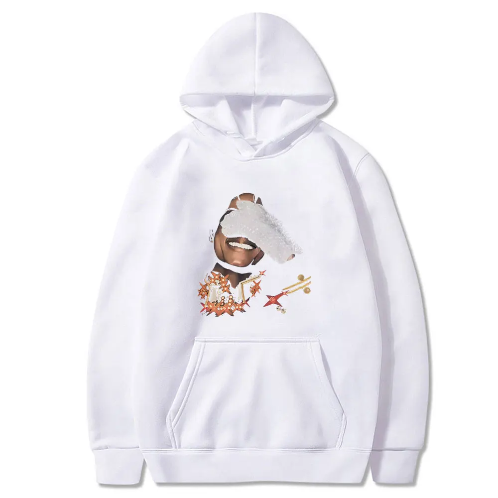 Michael Jackson Face Graphic Hoodie Men Women Classic Vintage Gothic Rock Streetwear Unisex Hip Hop Oversized Pullover Hoodies