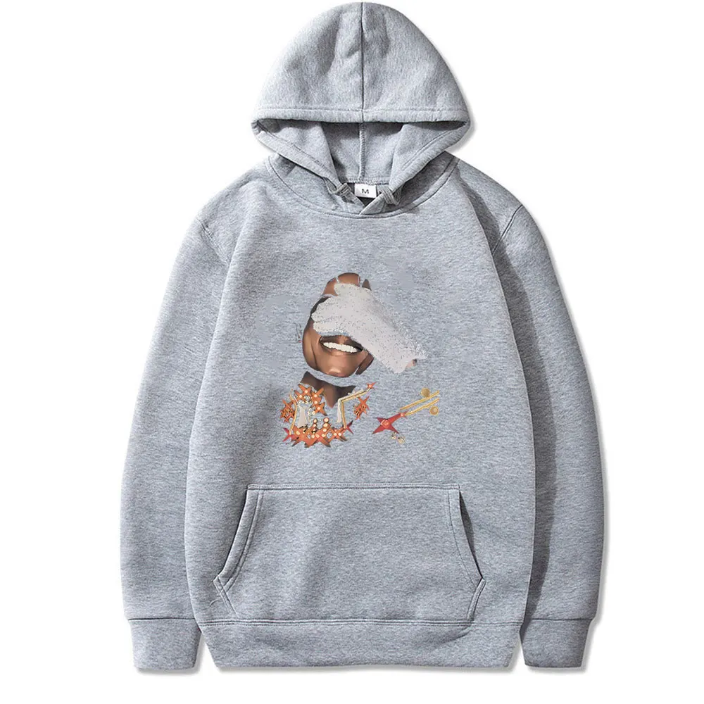 Michael Jackson Face Graphic Hoodie Men Women Classic Vintage Gothic Rock Streetwear Unisex Hip Hop Oversized Pullover Hoodies