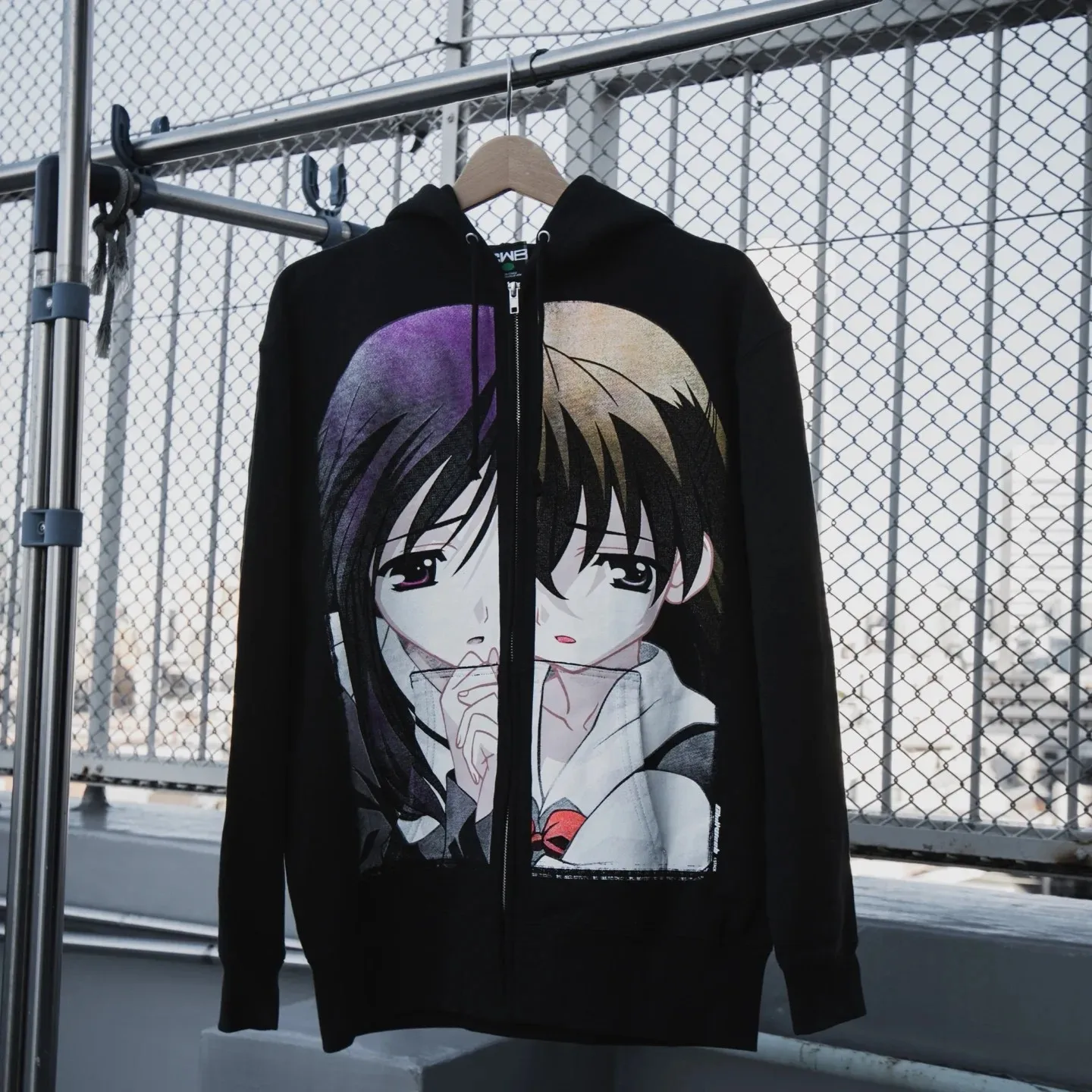 Y2k School Days Hoodies Pullover Streetwear Top Harajuku Oversized Sweatshirt Japanese Anime Zipper Hoodie Women Men Clothes