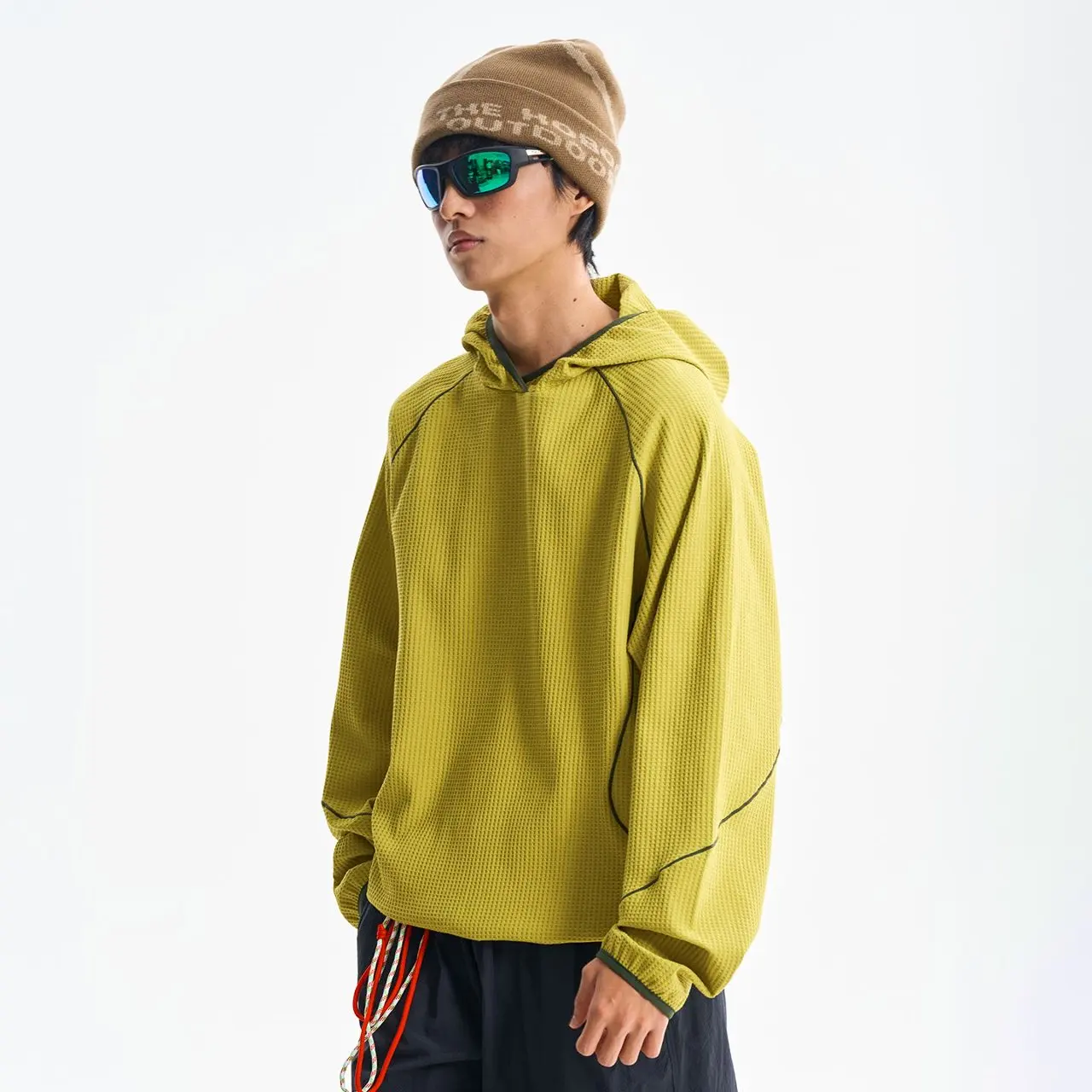 Men Women Outdoor Quick Dry Sport Long Sleeve Breathable Hooded Sweatshirt Unisex Fashion Loose Casual Pullover Hoodies T-shirt