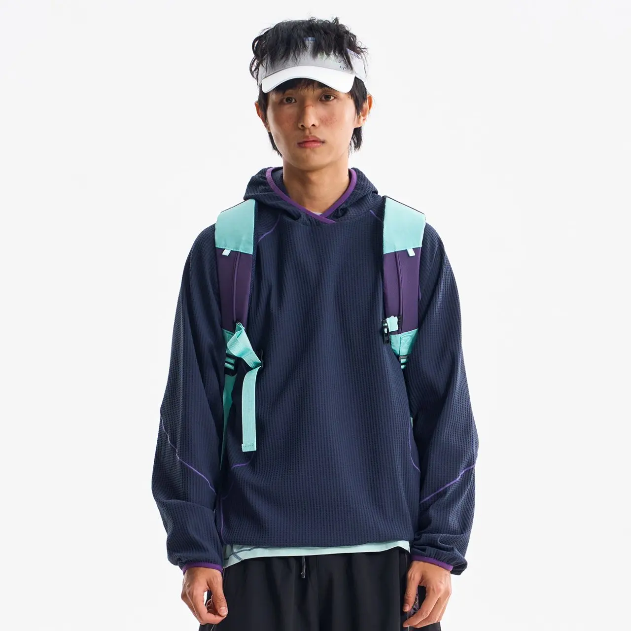 Men Women Outdoor Quick Dry Sport Long Sleeve Breathable Hooded Sweatshirt Unisex Fashion Loose Casual Pullover Hoodies T-shirt