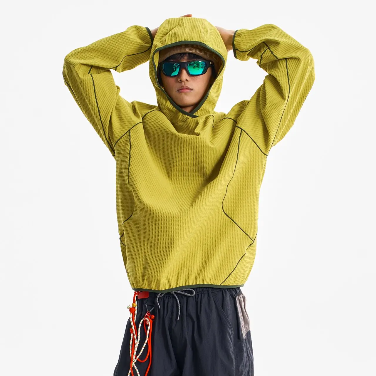 Men Women Outdoor Quick Dry Sport Long Sleeve Breathable Hooded Sweatshirt Unisex Fashion Loose Casual Pullover Hoodies T-shirt