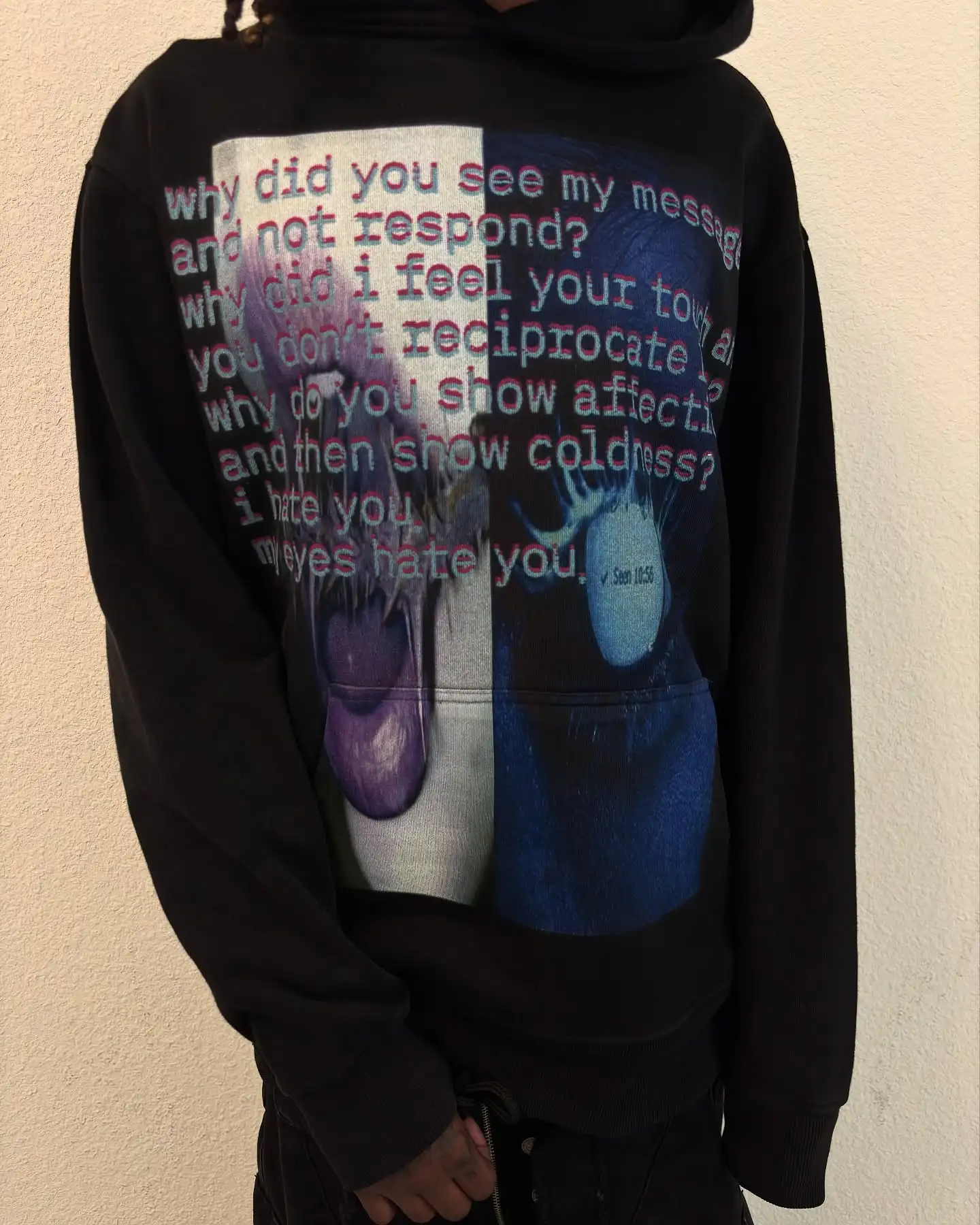 Red Light Zip-Up Oversized Hoodie Grunge Streetwear Gothic Sweatshirt Hoodies Women Tops Men Clothing Goth Harajuku Y2k Clothes