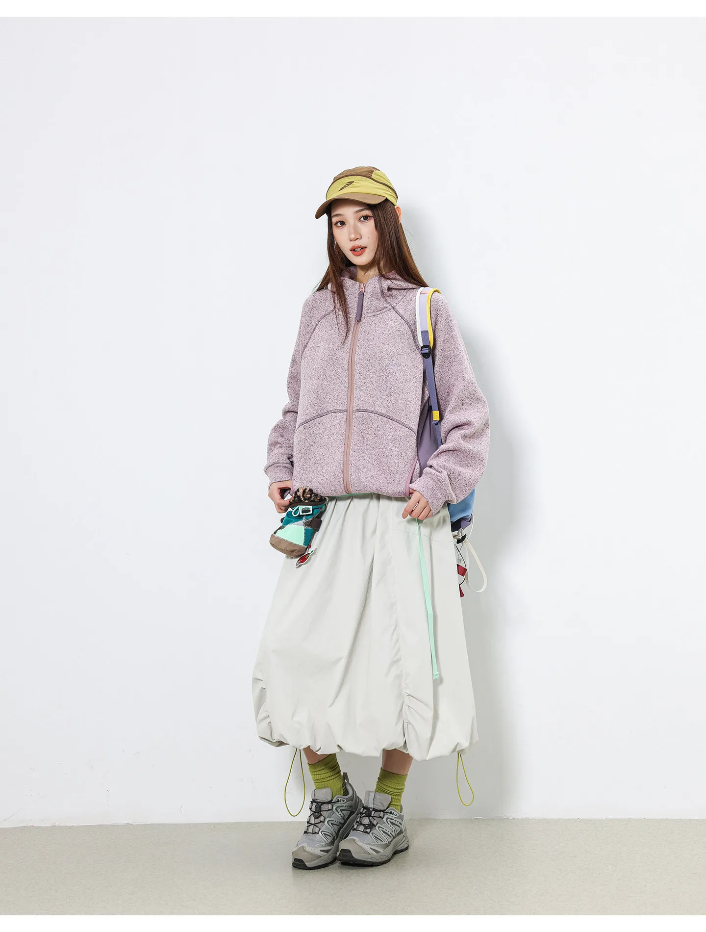 Autumn Winter Hoodie Jacket Men Women Fashion Loose Casual Outdoor Hiking Hooded Sweatshirt Jacket Hoodie Coat Tops