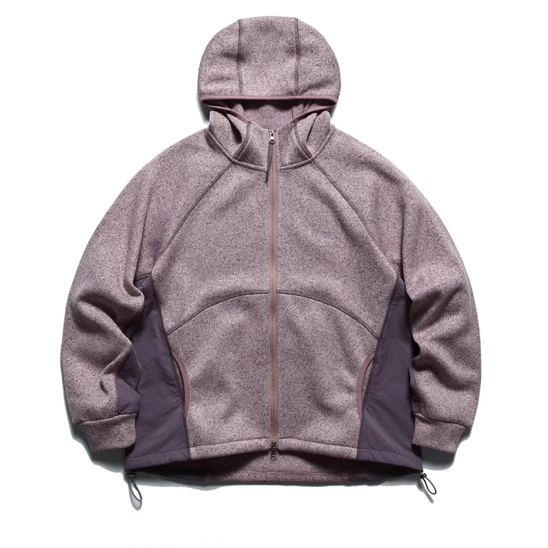 Autumn Winter Hoodie Jacket Men Women Fashion Loose Casual Outdoor Hiking Hooded Sweatshirt Jacket Hoodie Coat Tops