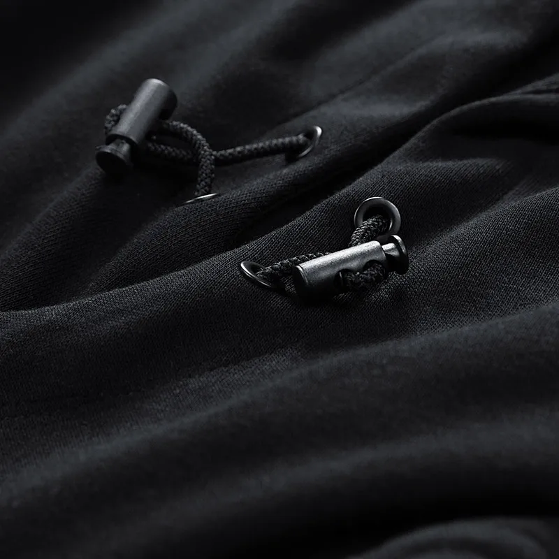 Men Sweatshirts Cotton Hooded Oversized 6XL 7XL 8XL Plus Size Zipper Full Length Hoodies Pullovers Autumn Streetwear Sportswear