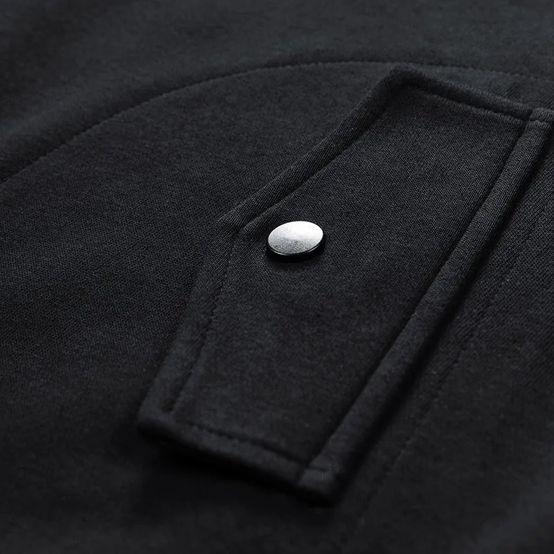 Men Sweatshirts Cotton Hooded Oversized 6XL 7XL 8XL Plus Size Zipper Full Length Hoodies Pullovers Autumn Streetwear Sportswear