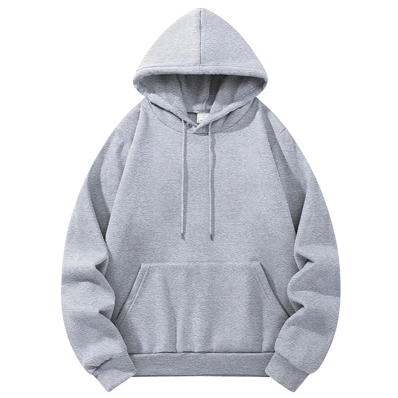 Graphic Print Casual Hoodies for Men Cozy Warm Fleece Lined Hooded Sweatshirt with Kanga Pocket Long Sleeve Pullover Tops Outfit