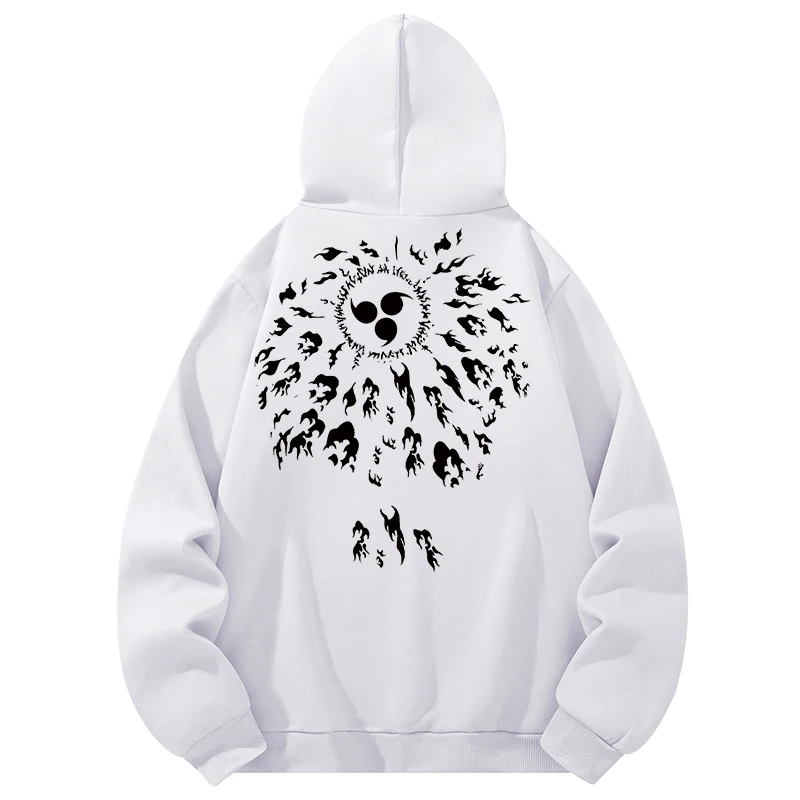 Graphic Print Casual Hoodies for Men Cozy Warm Fleece Lined Hooded Sweatshirt with Kanga Pocket Long Sleeve Pullover Tops Outfit