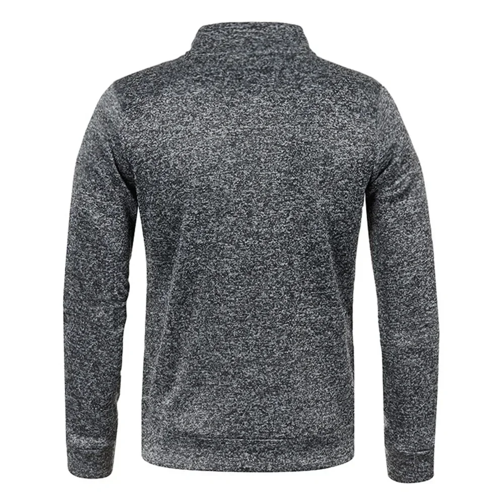 Men's Cardigan Zipper Hoodies Black Green Gray Contrasting Colors Jackets Fashion Casual High Stand Sweatshirts Coats Sportwear