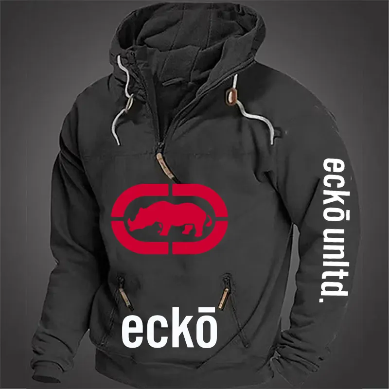 2026 New Men's Autumn Outdoor Leisure Brand Hoodie, Fashionable for Street Travel