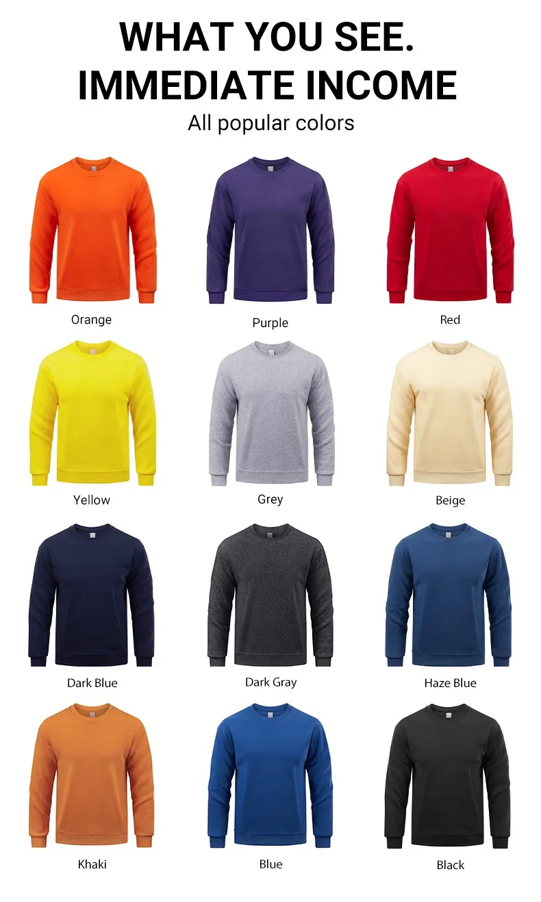 Spain National Emblem Design Sweatshirts Hip Hop Fleece Sweatshirt Autumn Fashion Streetwears All-Match Crewneck Pullover