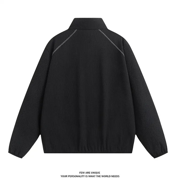 Spring and Autumn New Fashion Trendy American Retro Sporty Breathable Baseball Jacket Men's Casual Loose Oversized Jacket
