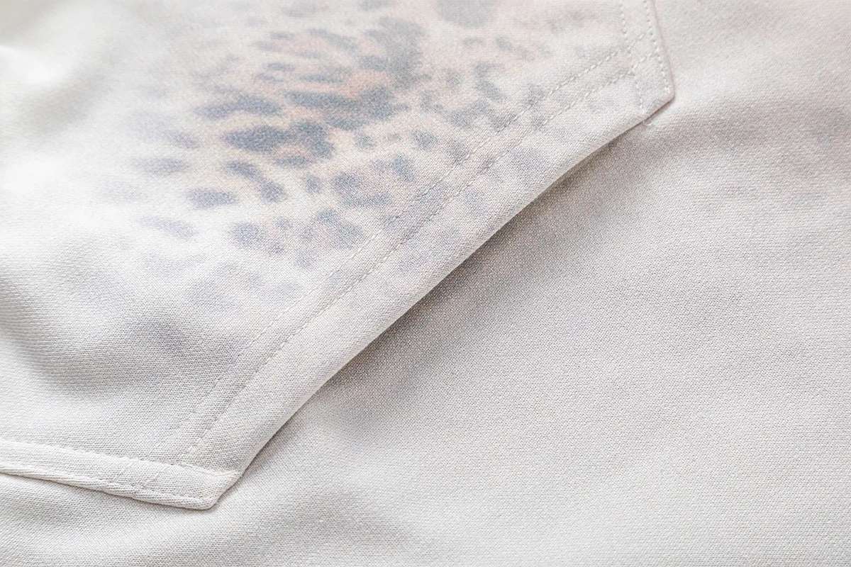 PFNW High Street Leopard Print Hooded Sweatshirt Men's Fashionable Long Sleeve Pocket Pullover Hoodie 2026 New Tide 28L3412