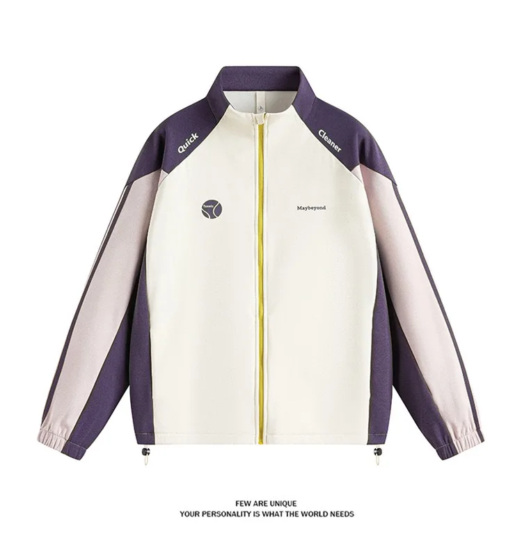 Spring and Autumn New Trendy American Style Sports Baseball Jacket Men's Casual Loose Comfortable Breathable High Quality Top