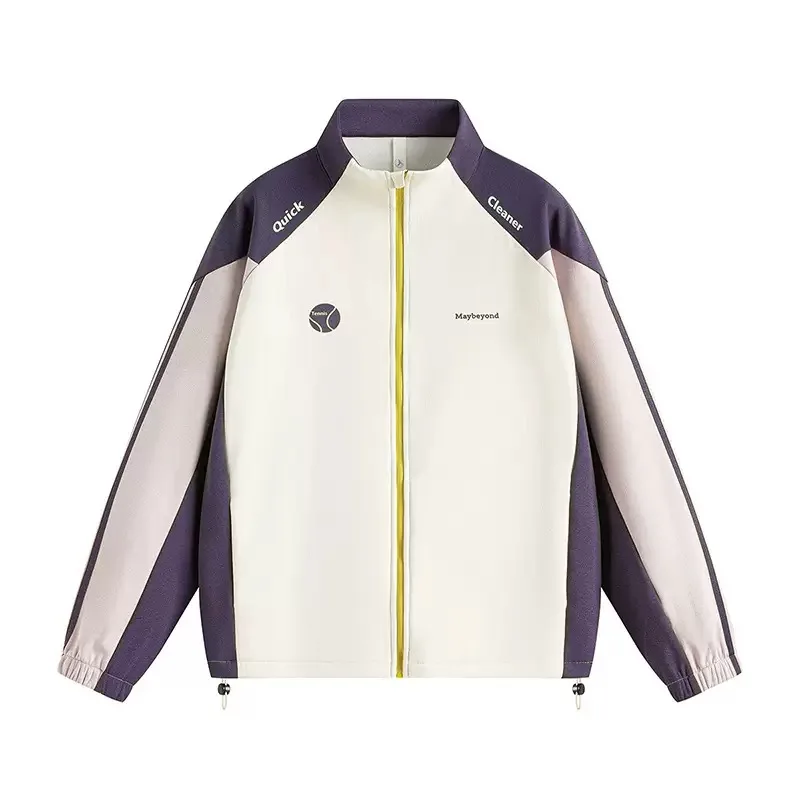 Spring and Autumn New Trendy American Style Sports Baseball Jacket Men's Casual Loose Comfortable Breathable High Quality Top