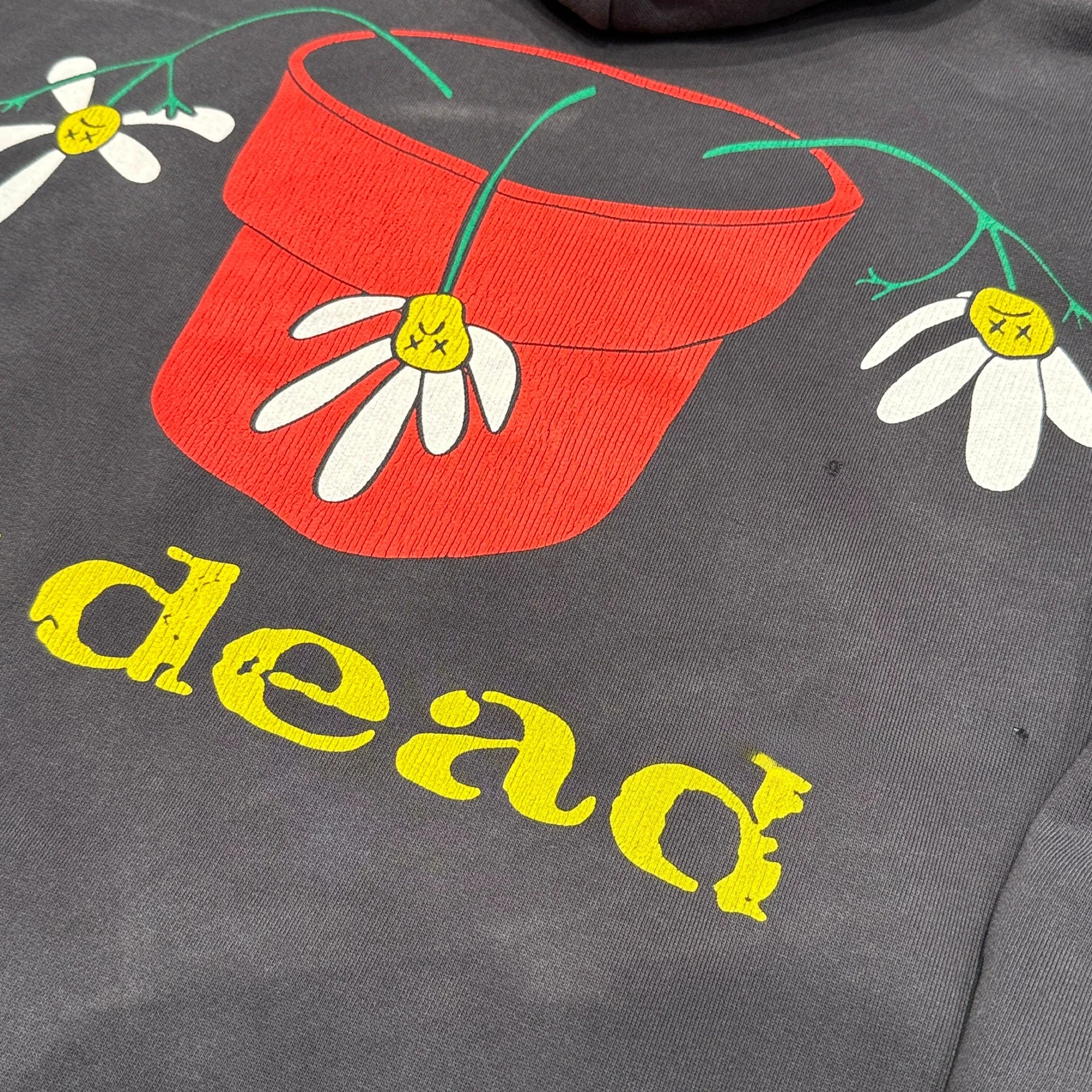 SMX6 Streetwear Sweatshirts Tops Hip Hop Make Old Damaged Hoody De La Soul Is Dead Printing Washing Hoodie for Men Clothing