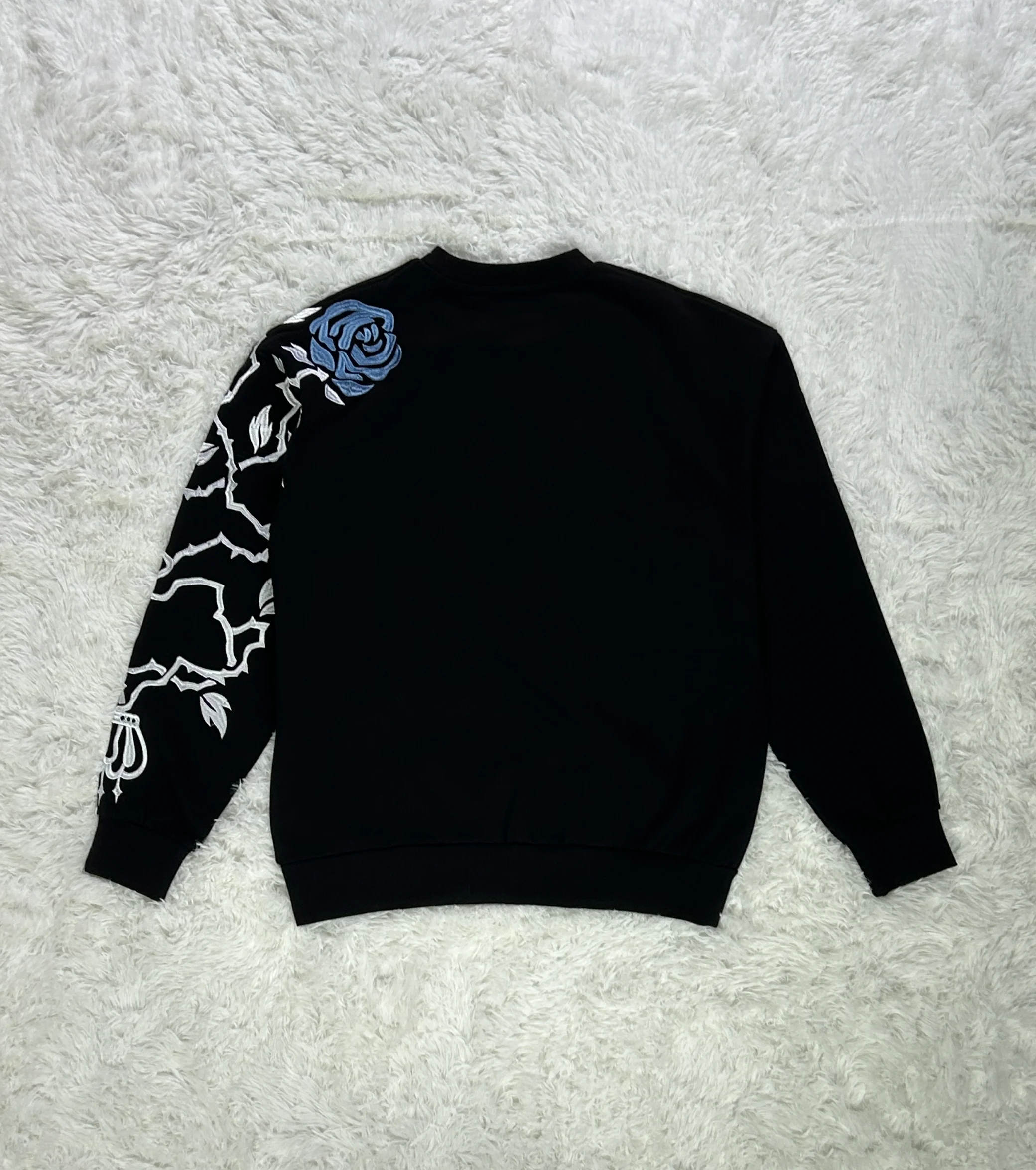 Y2k Kaiser Sweatshirt Retro Japanese Anime Style Embroidery Men Pullover Harajuku Hip Hop Streetwear Unisex Boxy Casual Pullover
