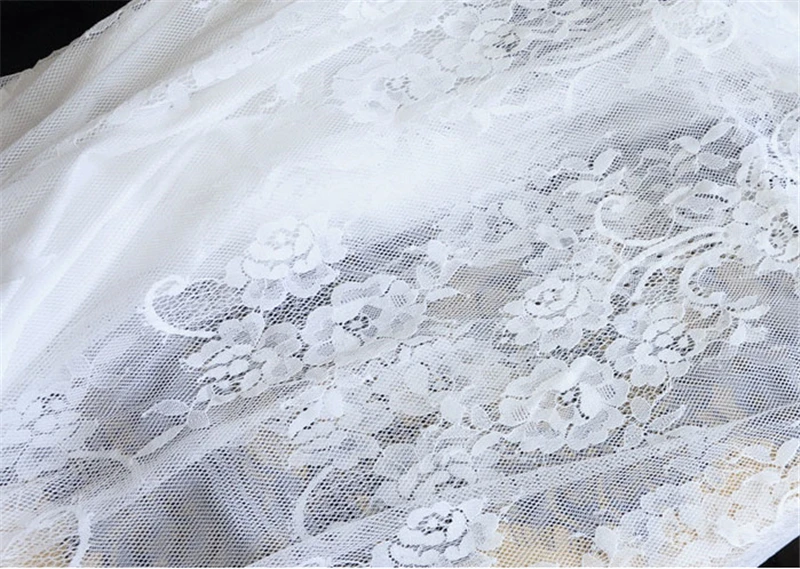 2023 New Fashion Summer Slips Women Casual Lace Transparent Midi Long Skirts Ladies Basic Skirt petticoat Underskirt