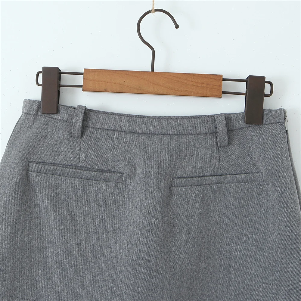 Summer black mini skirts for woman low waist skirts sexy cute 2000s clothing y2k pencil micro skirt grey short skirts beach