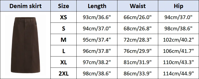 AP AW26 Women Denim Skirt A-line Style High Quality No Back Pockets
