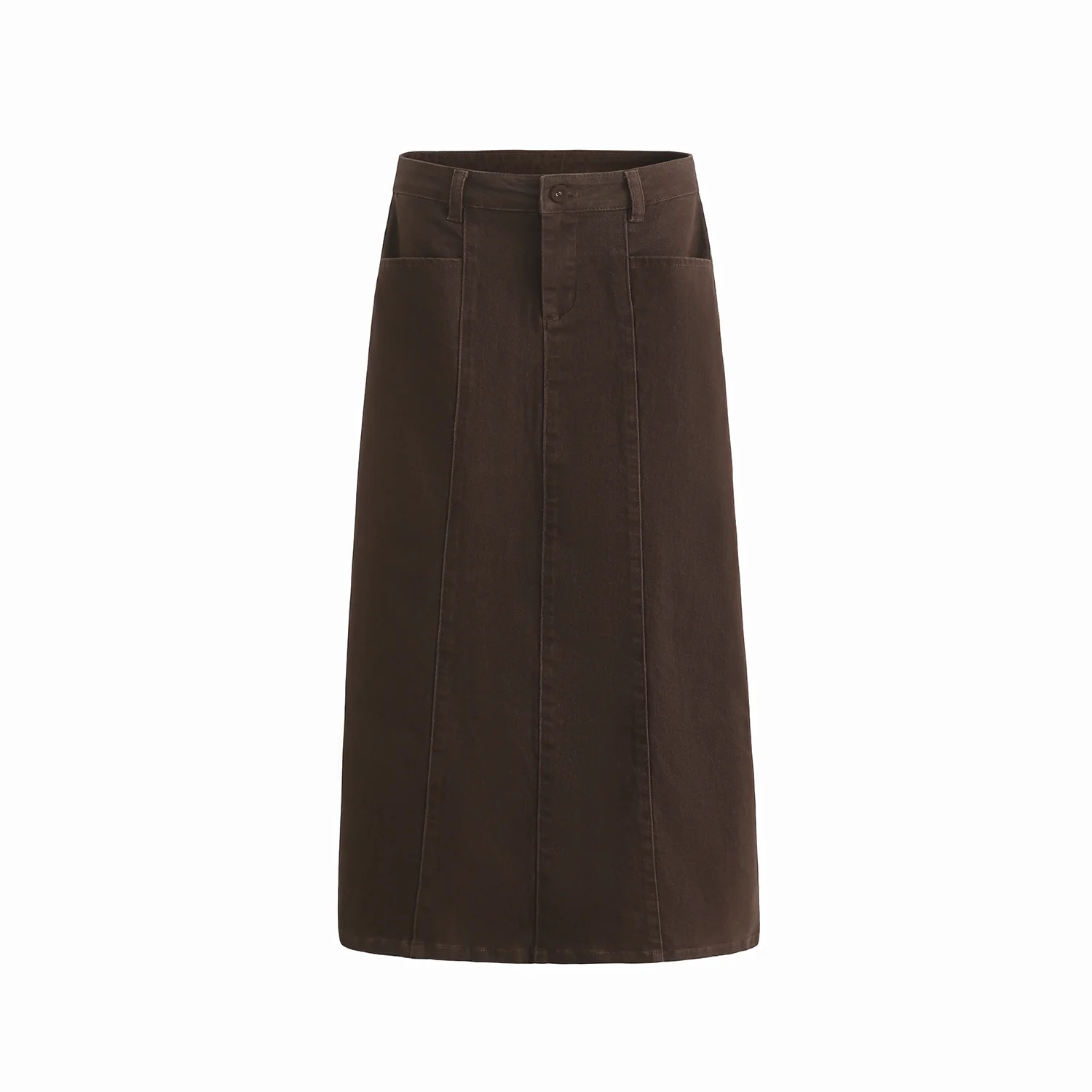 AP AW26 Women Denim Skirt A-line Style High Quality No Back Pockets