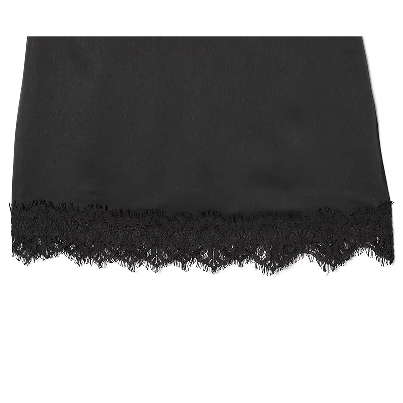 HXAO Women's Black Skirt Lace Mini Skirt Shorts Woman High Waist Elegant Party Skort For Women New Year Sexy Short Skirt Pants