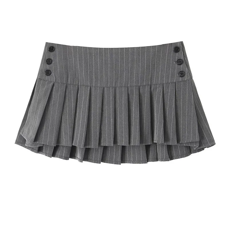 Pleated Skirts Women Sexy Fashion Youthful Preppy Hotsweet High Waisted All-match Y2k Japanese Students Harajuku Streetwear Mini