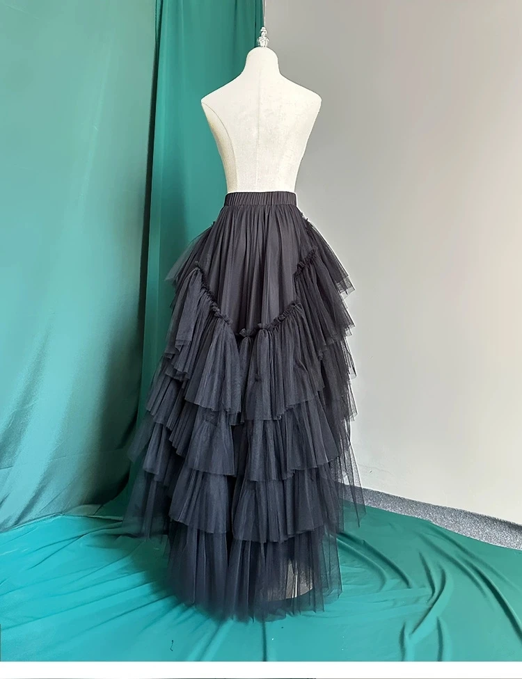 Front Short Back Long Tutu Skirt, Fashion Princess Skirts