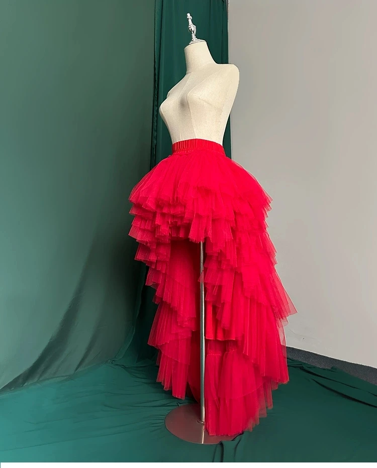 Front Short Back Long Tutu Skirt, Fashion Princess Skirts