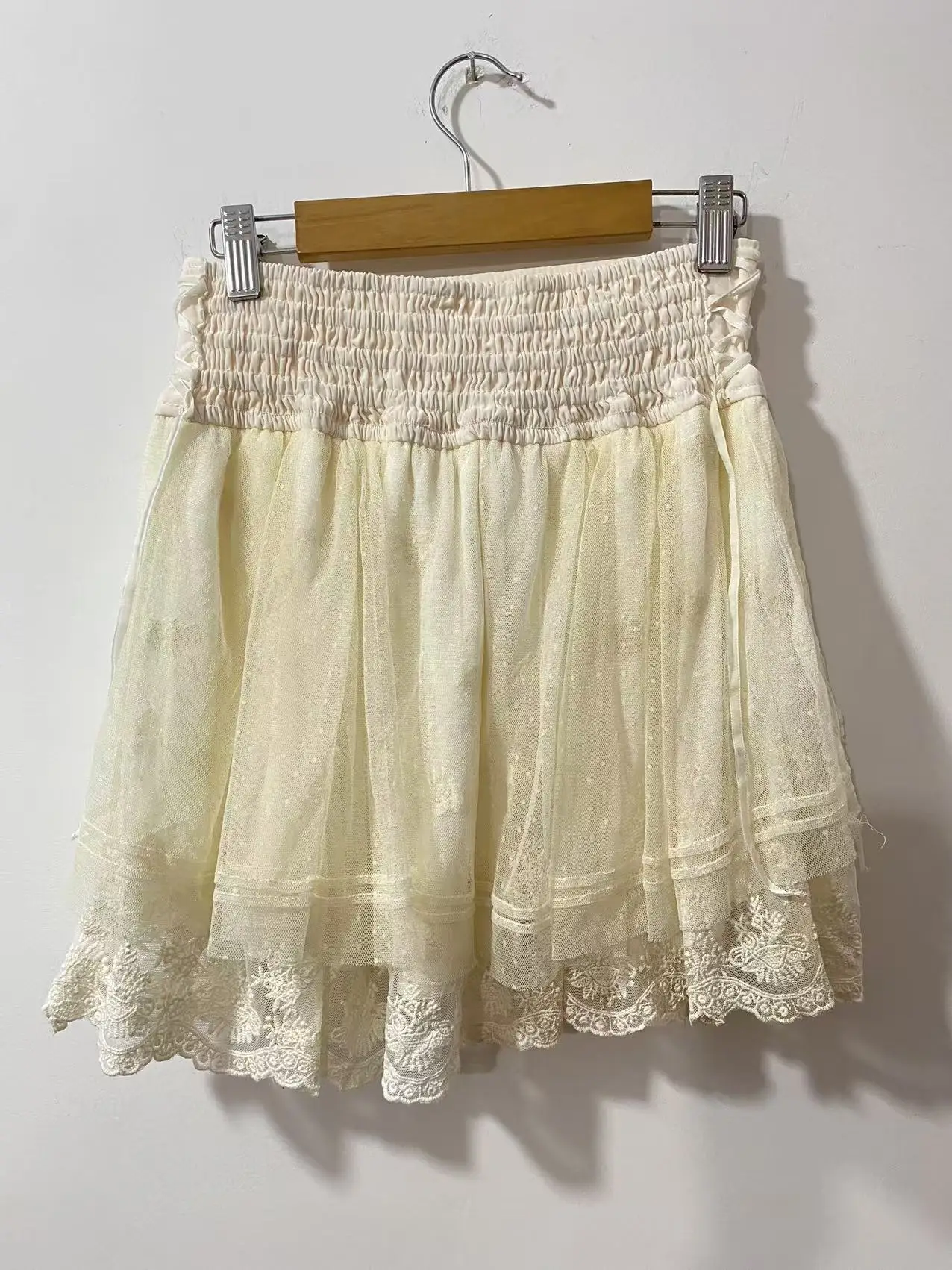 Sales Japan Liz Lisa Lace Mesh Short Skirt Layers Lining Fairy Skirts